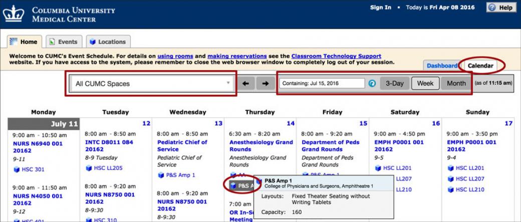 25Live Event Scheduler | Facilities Management