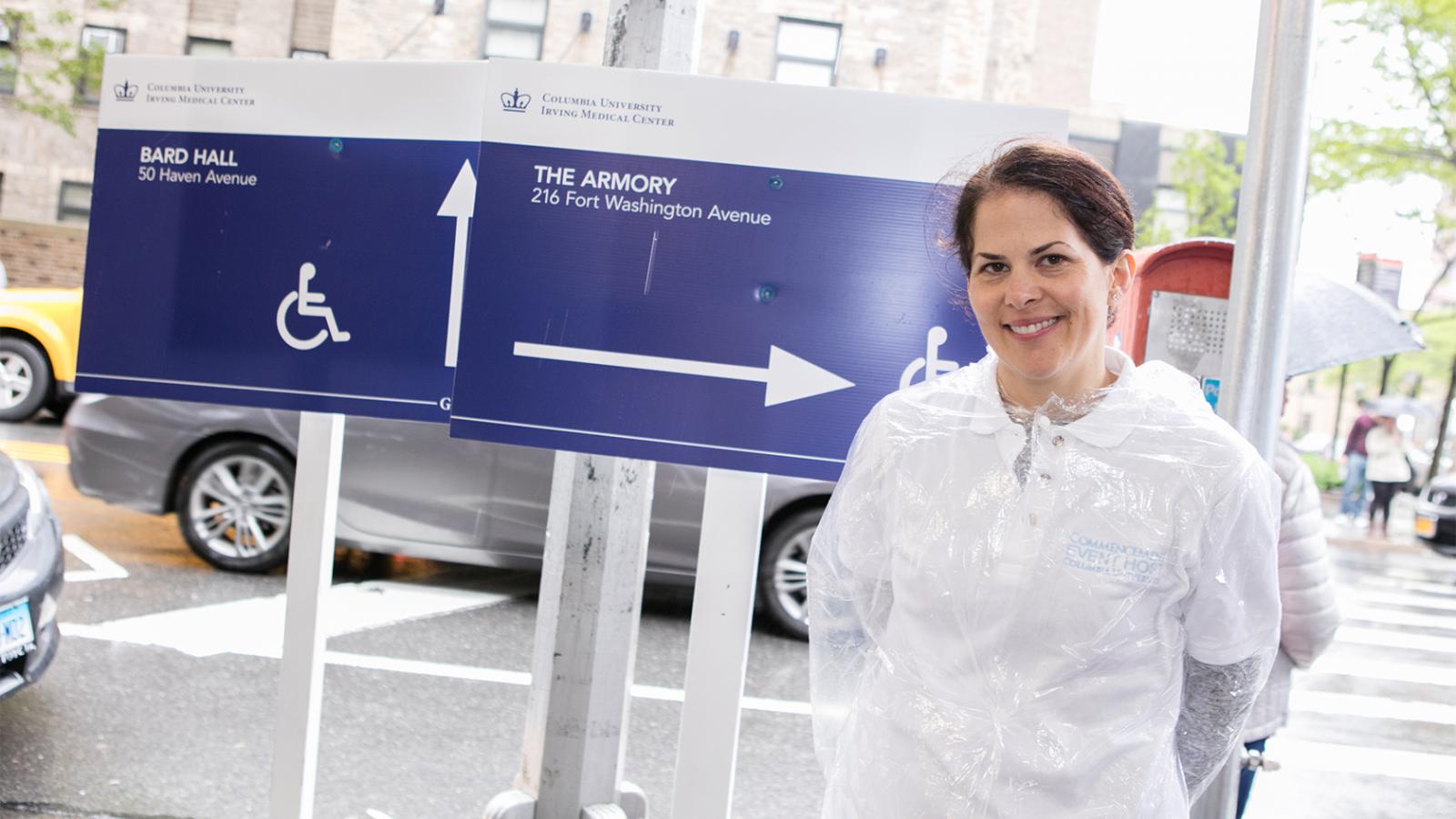Commencement volunteer greeter