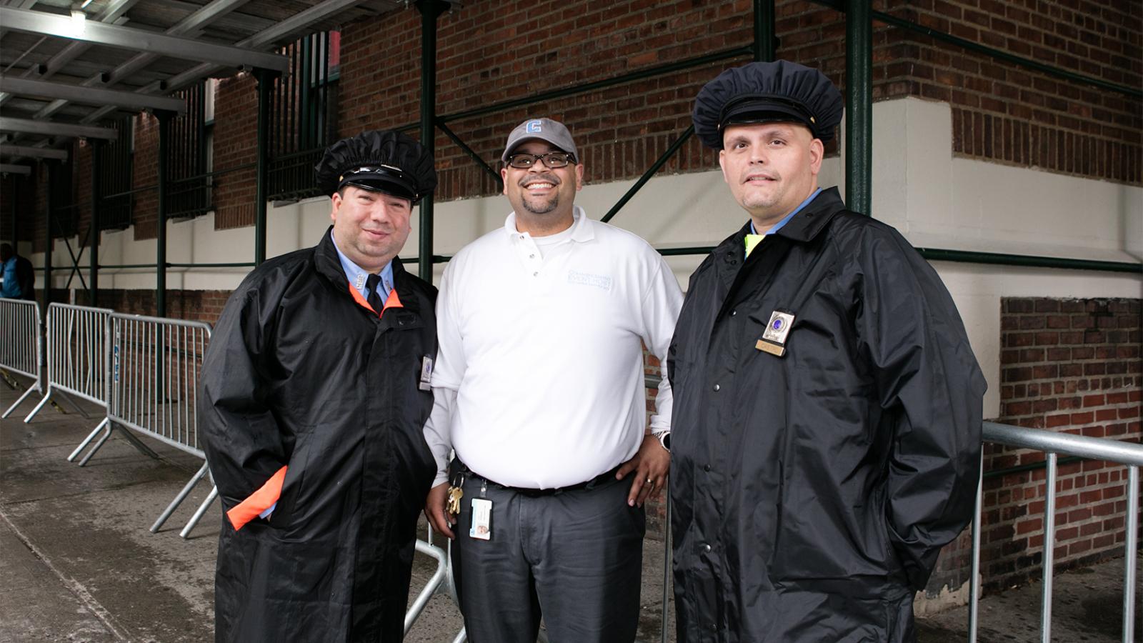 Public Safety members at Commencement