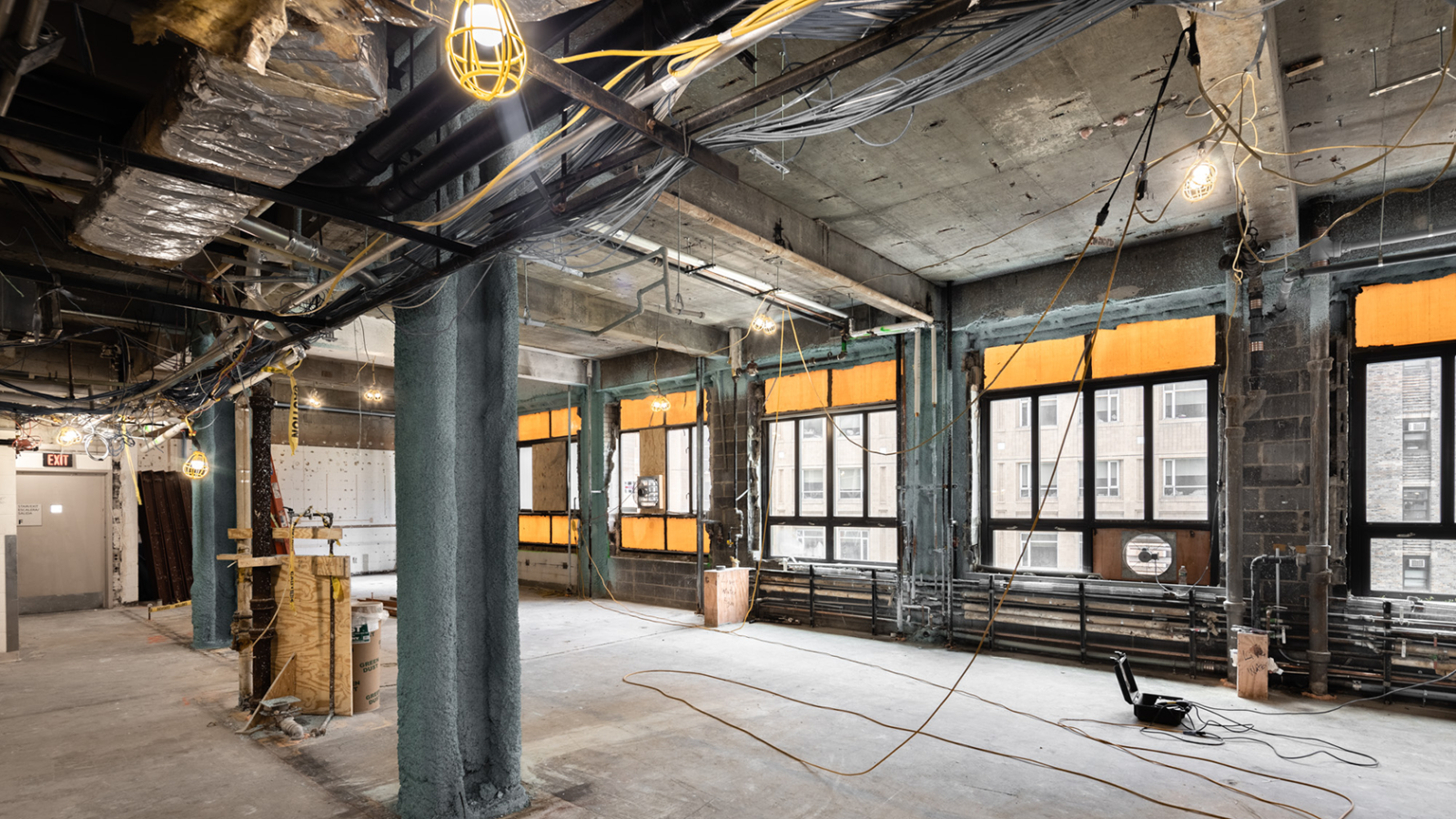 Construction progress as of May 2022